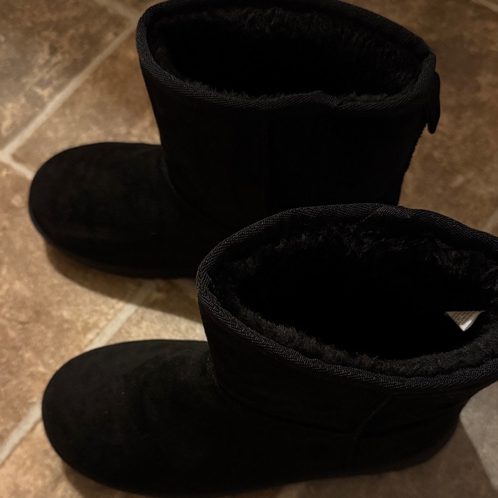 Black Suede Boots